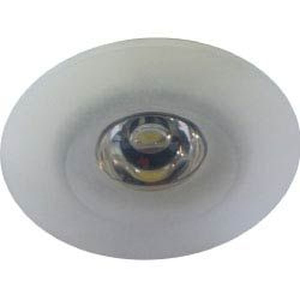 Светильник встраиваемый со светодиодом G100 1LED 1W белый