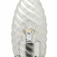 Лампа СДЛ 6LED(3.5W) 230V E27 4000K хром LB-78 Feron