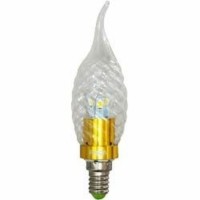 Лампа СДЛ 6LED(3.5W) 230V E14 6400K золото LB-78 Feron