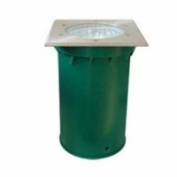 Светильник садово-парковый 18W 230V ESB/G24 “квадрат” IP65 SP2203