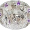Светильник потолочный JC Max20W G4 прозрачный-сиреневый прозрачный 1580