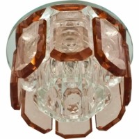 Светильник потолочный JCD9 Max35W G9 прозрачный-коричневый прозрачный 4220