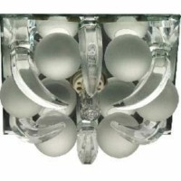 Светильник потолочный,JCD9 35W G9 прозрачный,прозрачный СD2535 (с лампой)