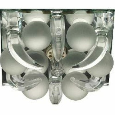 Светильник потолочный,JCD9 35W G9 прозрачный,прозрачный СD2535 (с лампой)