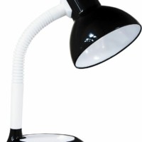 Светильник настольный ESB 9W 230V Е27 черный c лампой DE1420