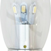 Лампа СДЛ 6LED(3.5W) 230V E14 2700K хром LB-70 Feron