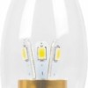 Лампа СДЛ 6LED(3.5W) 230V E14 6400K золото LB-71 Feron