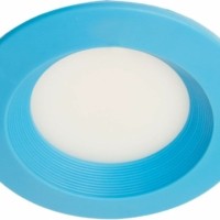 Светильник светодиодный встраиваемый 3W 4000К голубой AL525