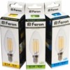 Лампа СДЛ Feron LB-58 Свеча E14 5W 6400K