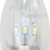 Лампа СДЛ 6LED(3.5W) 230V E27 6400K хром LB-71 Feron