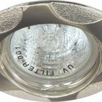 Светильник потолочный MR16 G5.3 титан-серебро 156Т-MR16