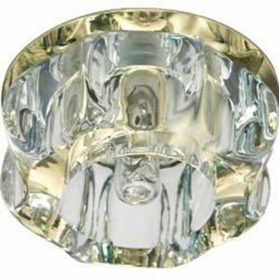 Светильник потолочный JCD9 35W G9 прозрачный,золото JD159