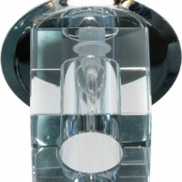 Светильник встраиваемый Feron JD57S потолочный JC G4 прозрачный