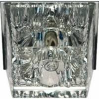 Светильник потолочный JCD9 35W G9 прозрачный хром JD59