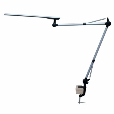 Светильник настольный 60LED 5W 230V серебро DE1723