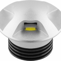 Светильник светодиодный Feron LN004 встраиваемый 3W 4000K серебро