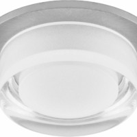 Светильник светодиодный Feron LN005 встраиваемый 1W 4000K серебро