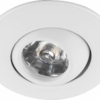 Светильник светодиодный Feron LN006 встраиваемый 1W 4000K белый поворотный