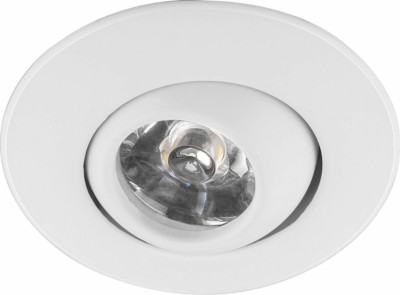 Светильник светодиодный Feron LN006 встраиваемый 1W 4000K белый поворотный