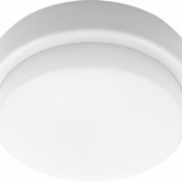 Светильник светодиодный пылевлагозащищённый с микроволновым датчиком Feron AL3007 в пластиковом корпусе 12W 6500K 220V IP54 белый