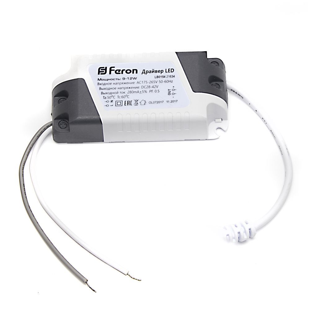 Драйвер для светодиодного светильника 9W-12W Feron LB0154