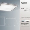Светильник светодиодный управляемый накладной Feron AL5302 тарелка 60W 3000К-6500K белый