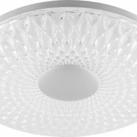Светильник светодиодный управляемый накладной Feron AL5250 тарелка 60W 3000К-6500K матовый белый