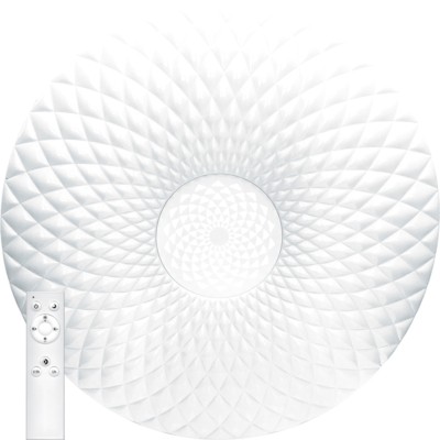 Светильник светодиодный управляемый накладной Feron AL5250 тарелка 100W 3000К-6500K матовый белый