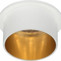 Светильник встраиваемый Feron DL6005 потолочный MR16 G5.3 белый золото