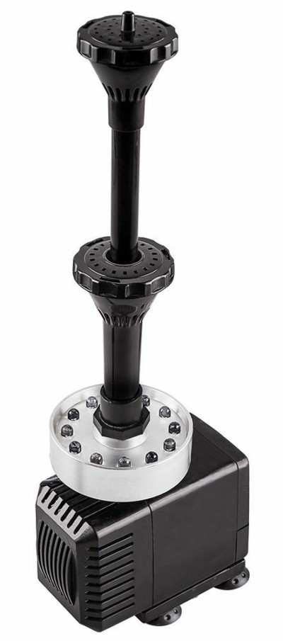 Насос фонтанный со светодиодной подсветкой Feron FPL250 D145*H530 50W 220V