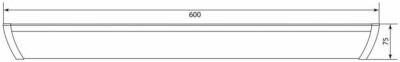 Светильник светодиодный 96LED 4500K 18W AL5045 — изображение 6