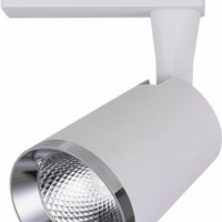 Светильник светодиодный Feron AL111 трековый на шинопровод 20W 4000K 35 градусов белый с хром рамкой