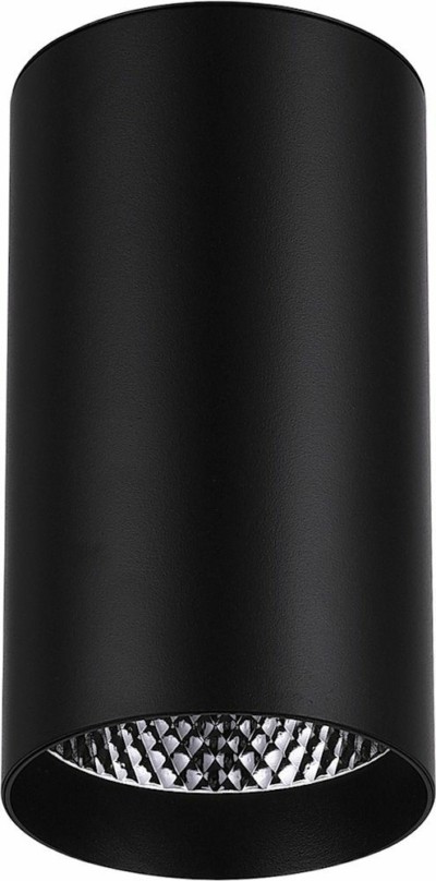 Светильник светодиодный Feron AL531 накладной 25W 4000K черный 100*100