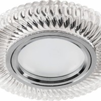 Светильник встраиваемый с LED подсветкой Feron CD988 потолочный MR16 G5.3 прозрачный