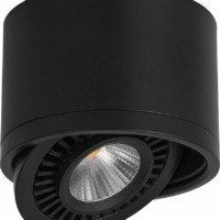 Светильник светодиодный Feron AL523 накладной 10Вт 4000K черный поворотный