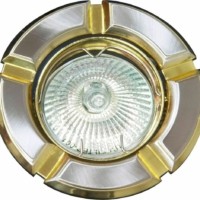 Светильник встраиваемый Feron 098T-MR16 потолочный MR16 G5.3 титан-золото