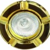Светильник встраиваемый Feron 098T-MR16 потолочный MR16 G5.3 черный-золото