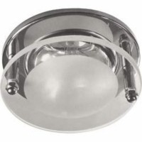 Светильник потолочный R63 Е27 со стеклом хром 1788