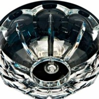 Светильник встраиваемый Feron JD180 потолочный JCD9 G9 прозрачный-черный