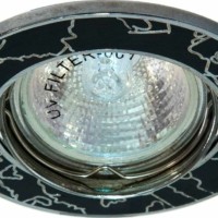 Светильник встраиваемый Feron 2001DL потолочный MR16 G5.3 черный