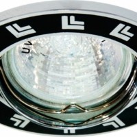 Светильник встраиваемый Feron 2002DL потолочный MR16 G5.3 черный