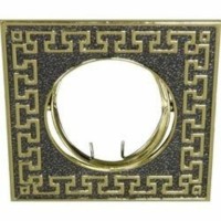 Светильник потолочный MR16 G5.3 золото-титан DL2008S