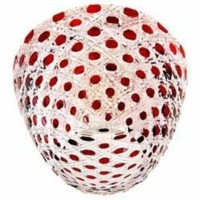 Светильник потолочный JCD9 G9 с красным стеклом с лампой CD2115