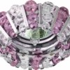 Светильник встраиваемый Feron CD2121 потолочный MR16 G5.3 прозрачно-розовый хром