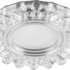 Светильник встраиваемый с белой LED подсветкой Feron CD909 потолочный MR16 G5.3 прозрачный
