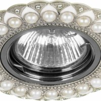 Светильник потолочный MR16 Max35Вт 220В G5.3 белый хром CD2050