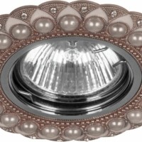 Светильник потолочный MR16 Max35Вт 220В G5.3 медь хром CD2050