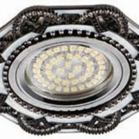 Светильник потолочный MR16 Max35Вт 220В G5.3 медь хром CD2053