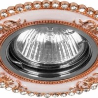Светильник встраиваемый Feron CD2054 потолочный MR16 G5.3 шампань-хром