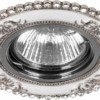 Светильник встраиваемый Feron CD2054 потолочный MR16 G5.3 белый-хром